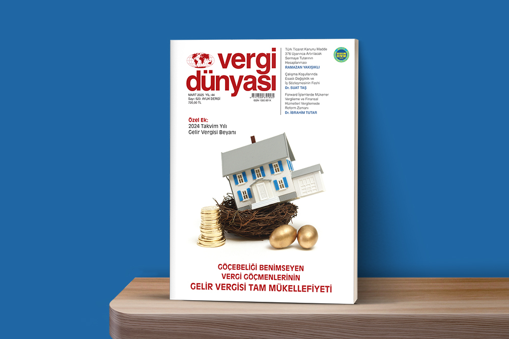 Mart 2025 Vergi Dünyası Dergisi